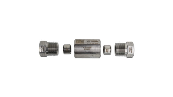 9/16" (1 1/8"UNF) HP high pressure coupling 60KPSI