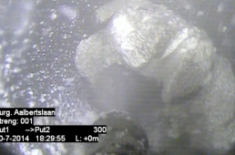 Solidified fat and grease removal from sewer pipeline